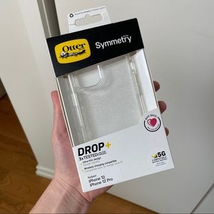 OtterBox Apple iPhone 12/13 & Pro Symmetry Clear Glitter Phone Case “Stardust”